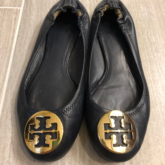Tory Burch Reva Ballet Flat Size 8M - Picture 8 of 9